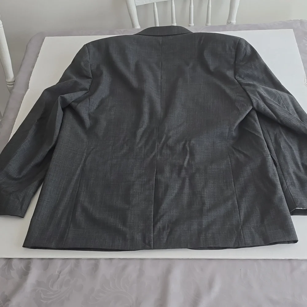 Lauren Ralph Lauren Wool 2 Button Blazer Suit  Jacket Gray Size 46L